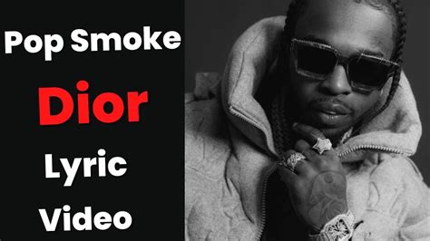 dior lyrics meaning|pop smoke songs Dior.